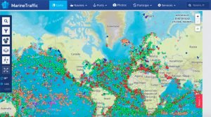 Marine traffic – statki online